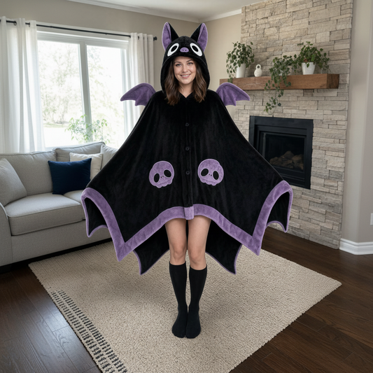 Bat Onesie Standing Square